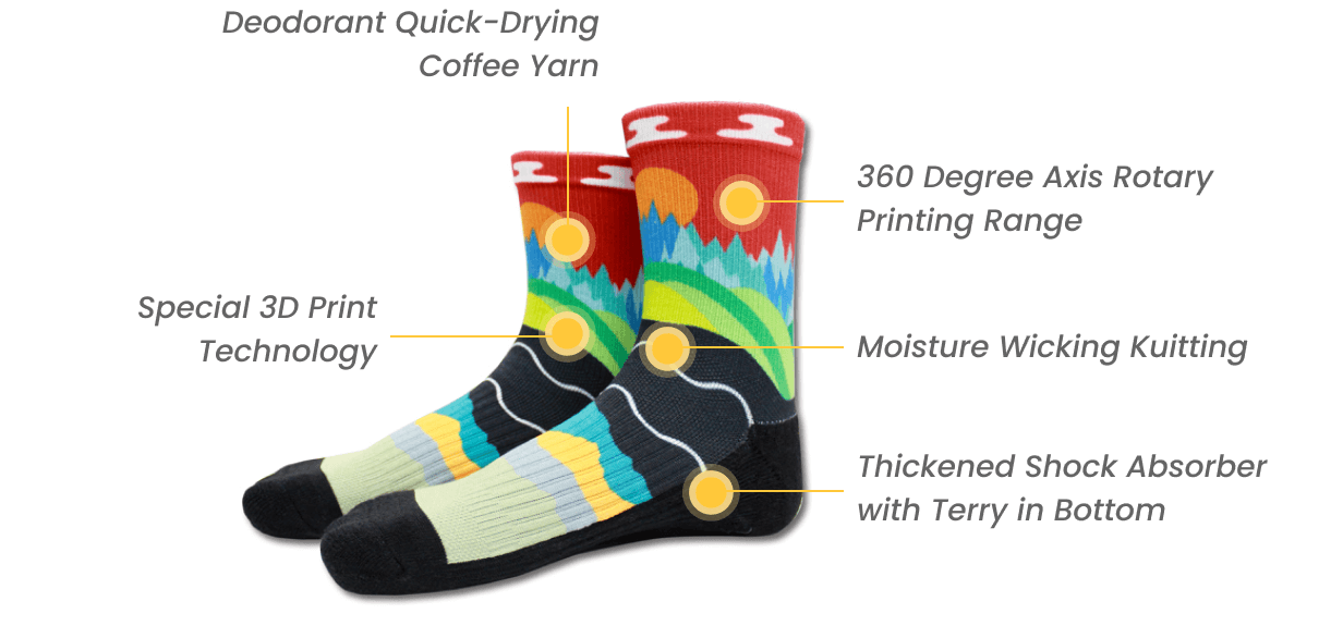 Custom print Socks