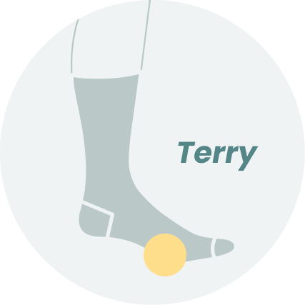 customized socks terry