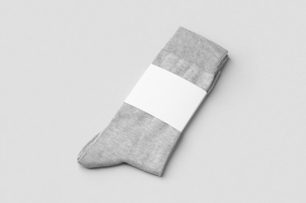 09 socks packaging - Socks Sleeve (Socks Wrapper)